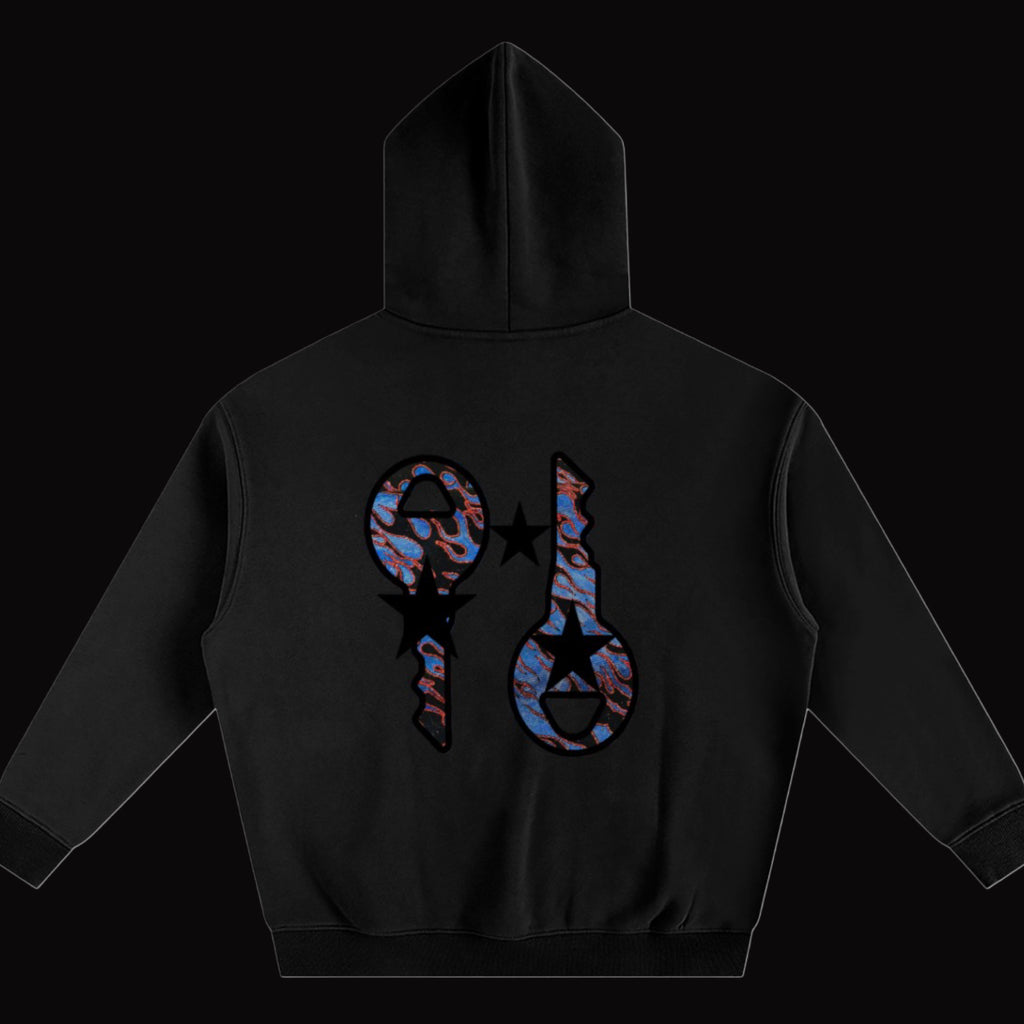 SB Zebra Fire Hoodie